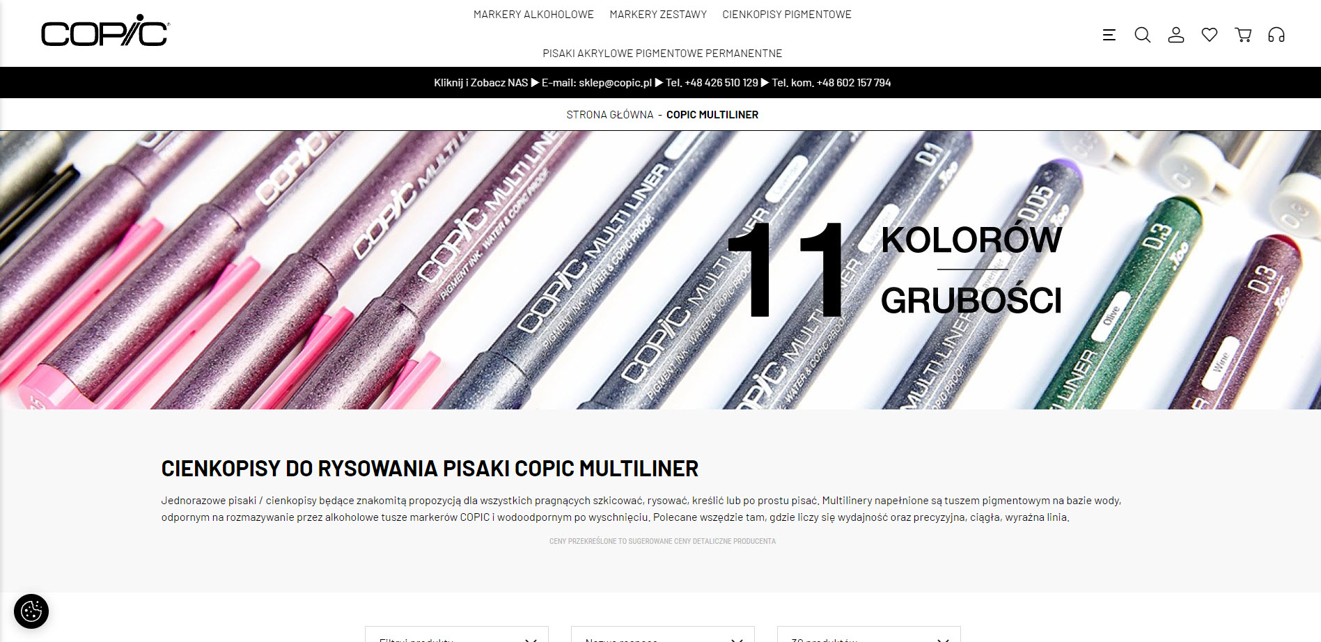 Jakie cienkopisy do rysowania sprawdzą się przy szkicu technicznym, komiksie i line arcie?
