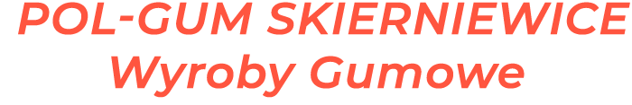 Logo firmy Wyroby gumowe POL-GUM